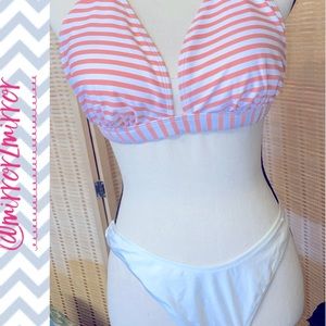 NWOT Forever 21 Bikini top XL bottoms Large